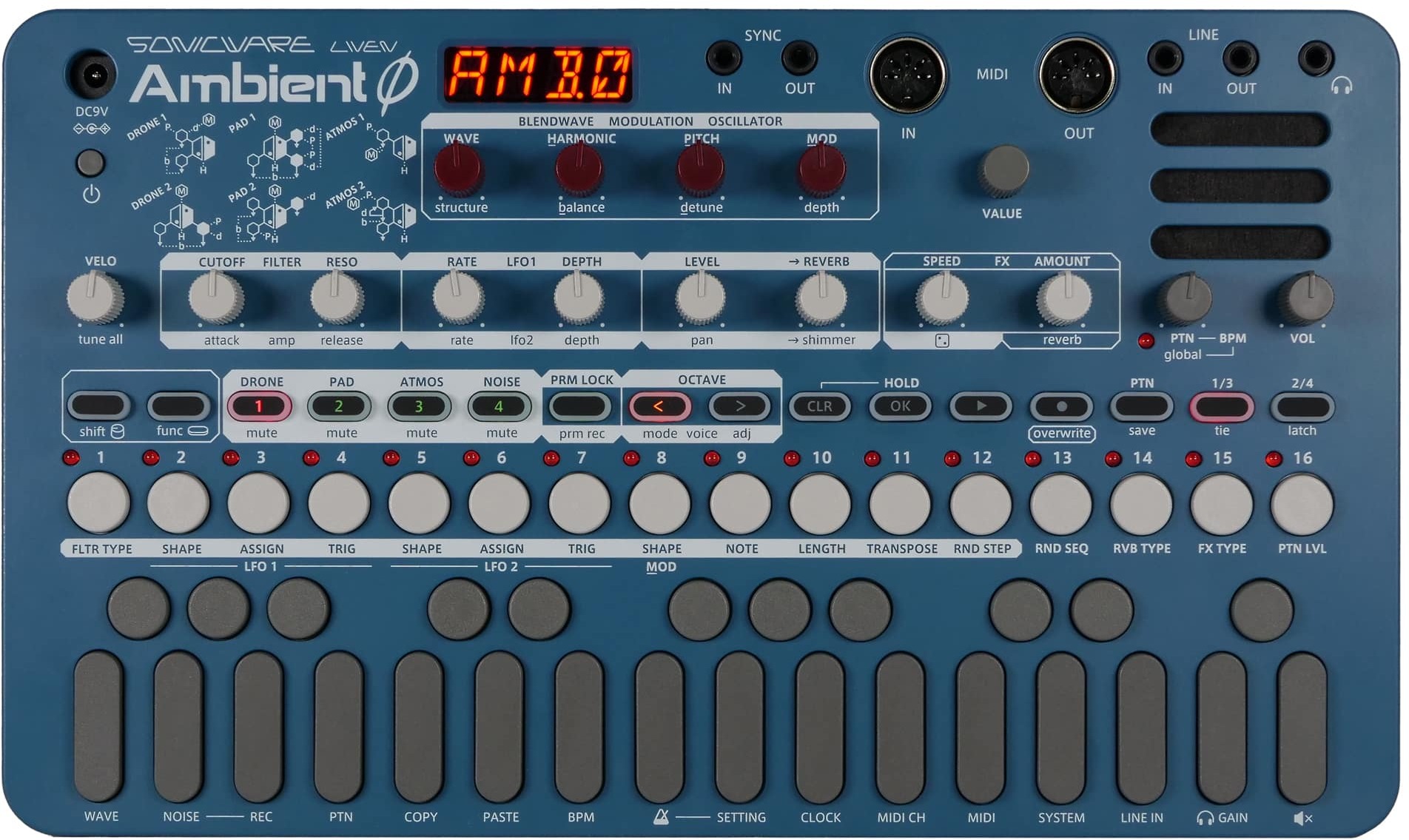 Sonicware Liven Ambient  Ø - Sampleur / Groovebox - Main picture