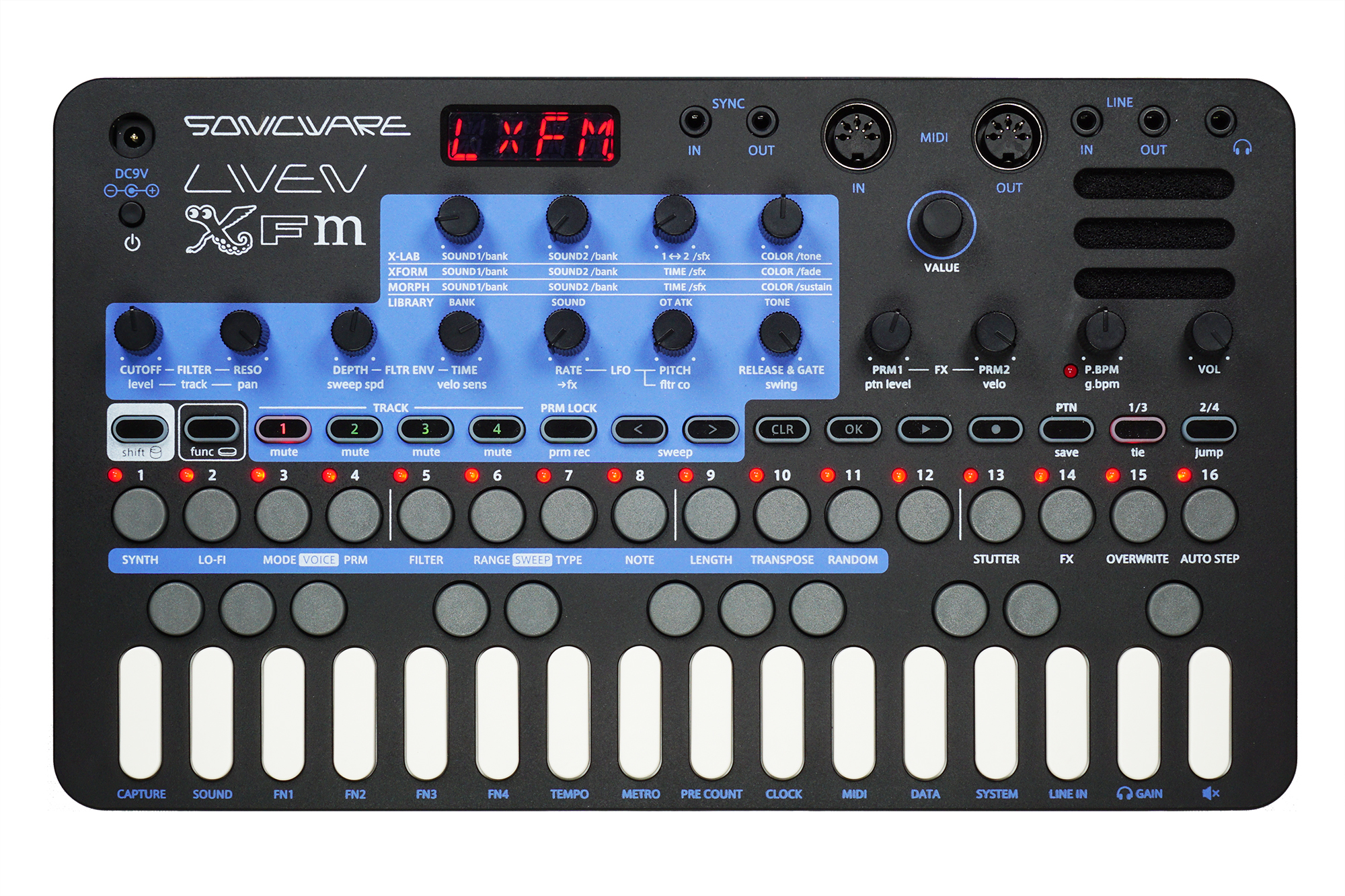 Sonicware Liven Xfm - Sampleur / Groovebox - Variation 1