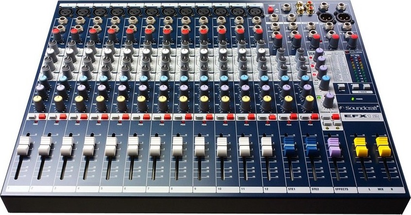 Soundcraft Efx12 - Table De Mixage Analogique - Main picture