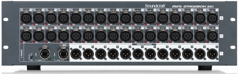 Soundcraft Msb32i, Mini Stagebox 32i - - Table De Mixage NumÉrique - Main picture