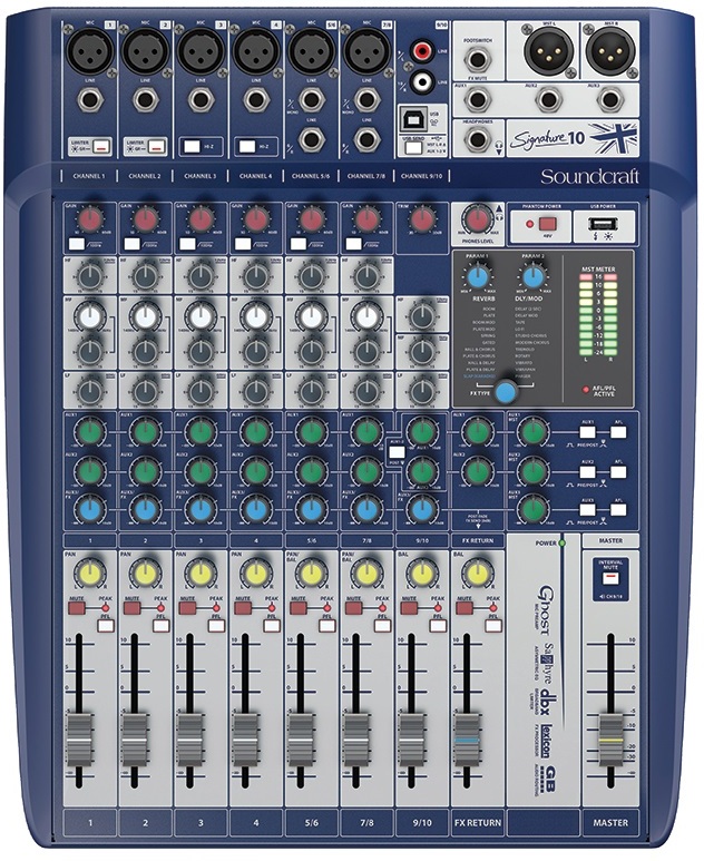 Soundcraft Signature 10 - Table De Mixage Analogique - Main picture