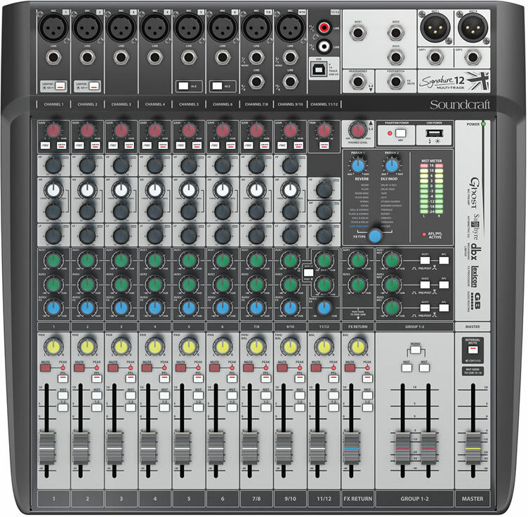 Soundcraft Signature 12 Mtk - Table De Mixage Analogique - Main picture