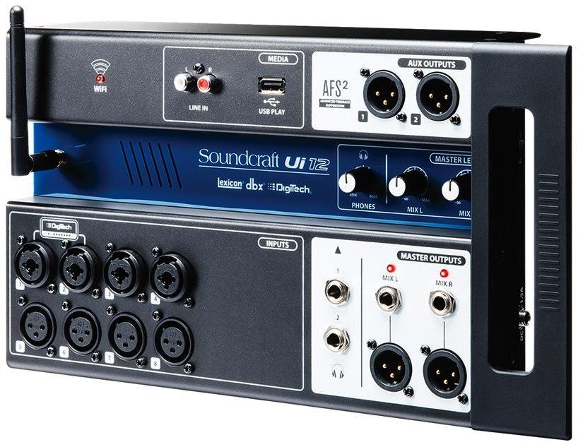 Table de mixage numérique Soundcraft Ui12