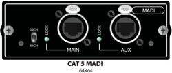 Carte extension table de mixage Soundcraft SI Option Card  MADI Cat5
