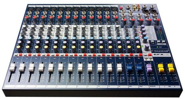 Table de mixage analogique Soundcraft EFX 12