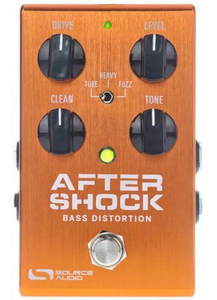 Pédale overdrive / distortion / fuzz Source audio Aftershock Bass Distortion One Series