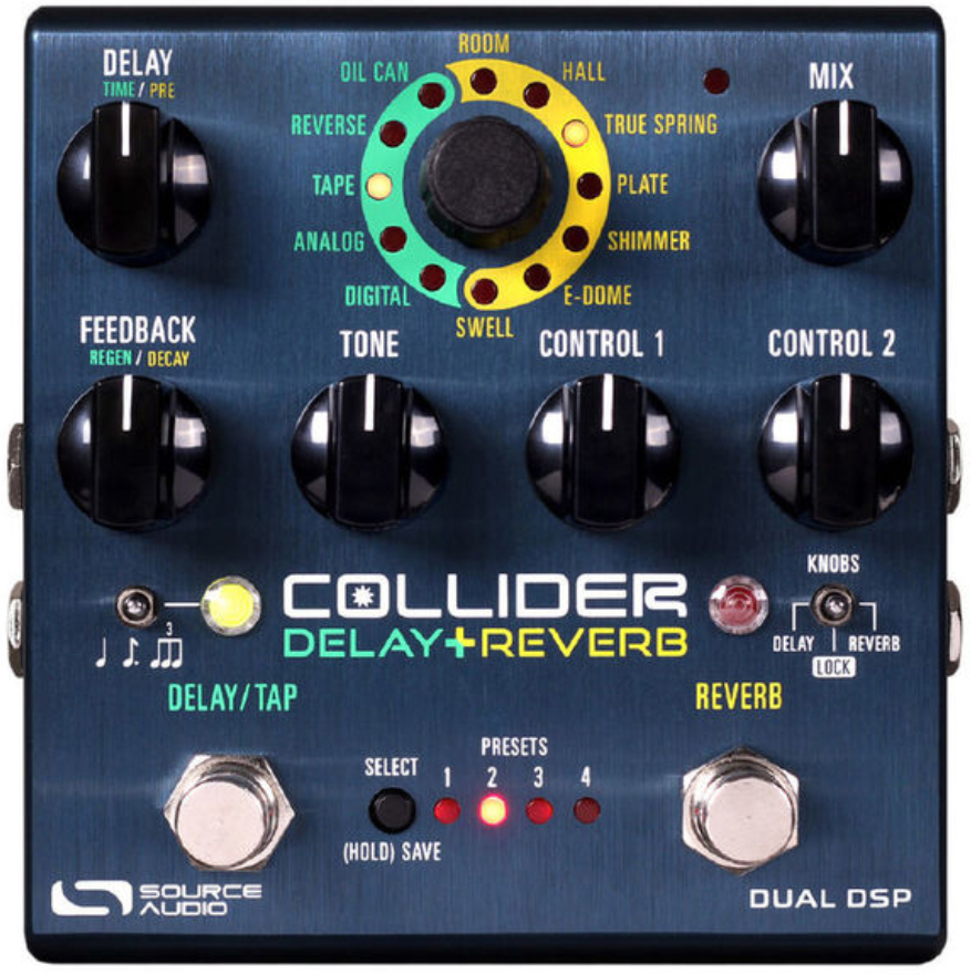 Source Audio Collider Delay+reverb - PÉdale Reverb / Delay / Echo - Main picture