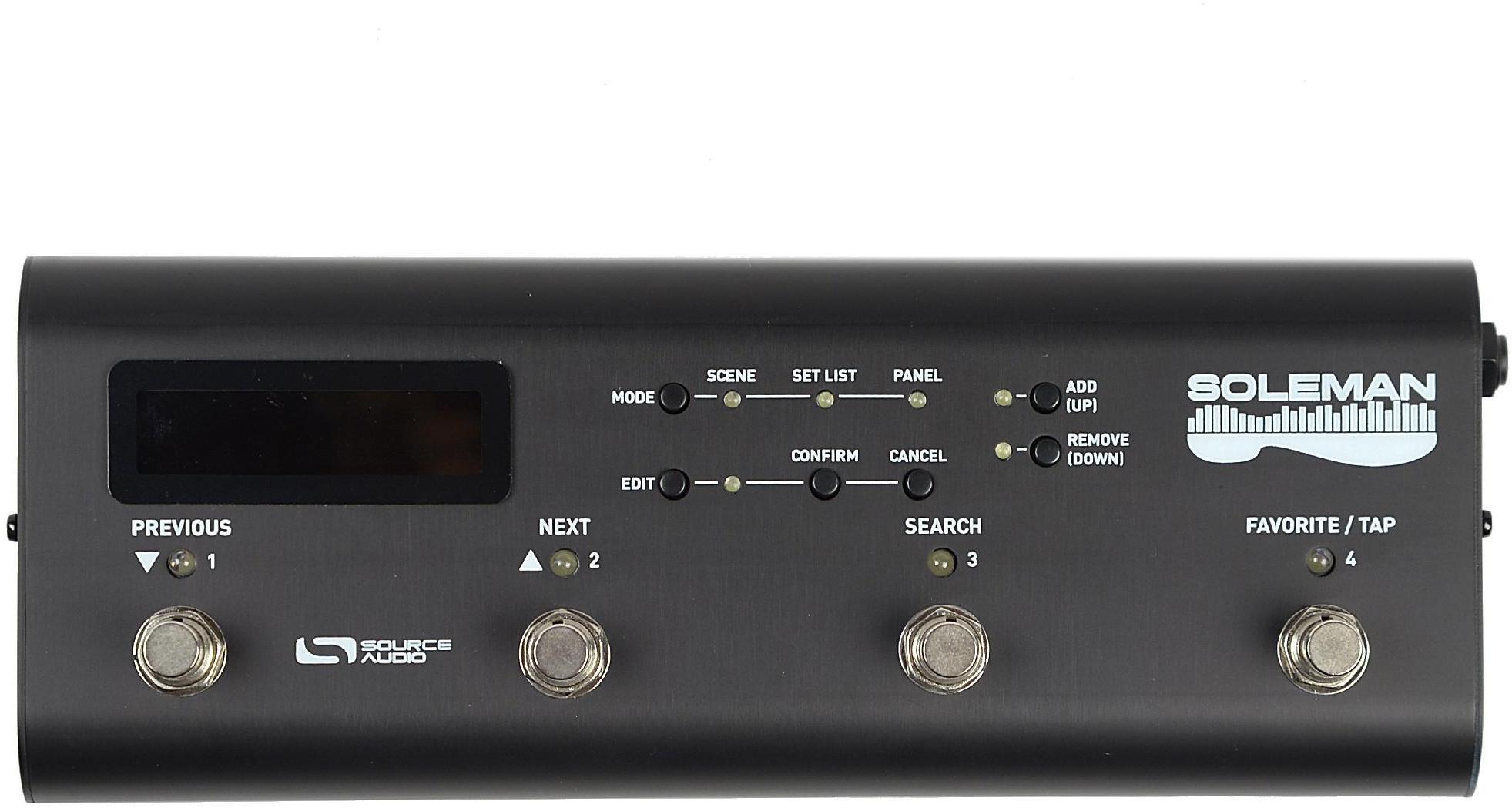 Pedalier midi Source audio Soleman Midi Controller