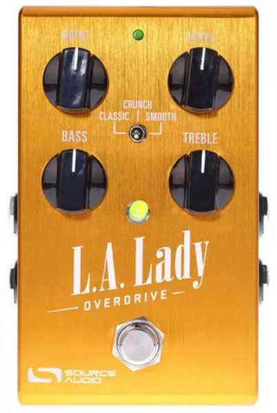 Pédale overdrive / distortion / fuzz Source audio L.A. Lady Overdrive
