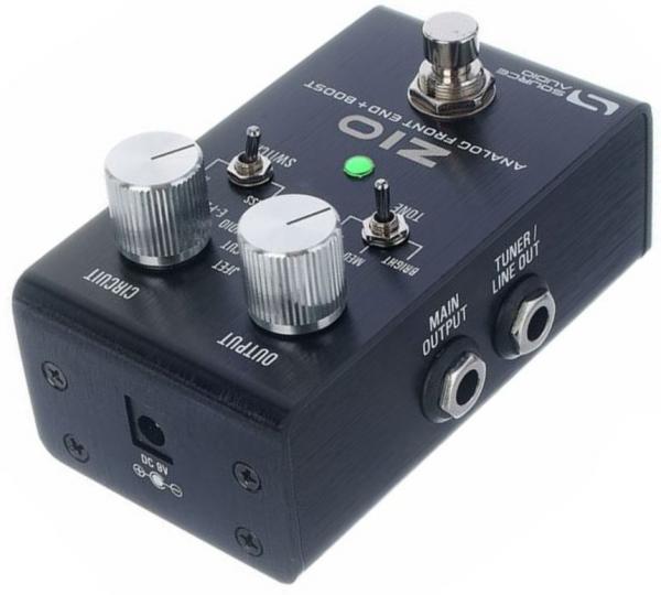 Pédale volume / boost. / expression Source audio ZIO Analog Front End + Boost