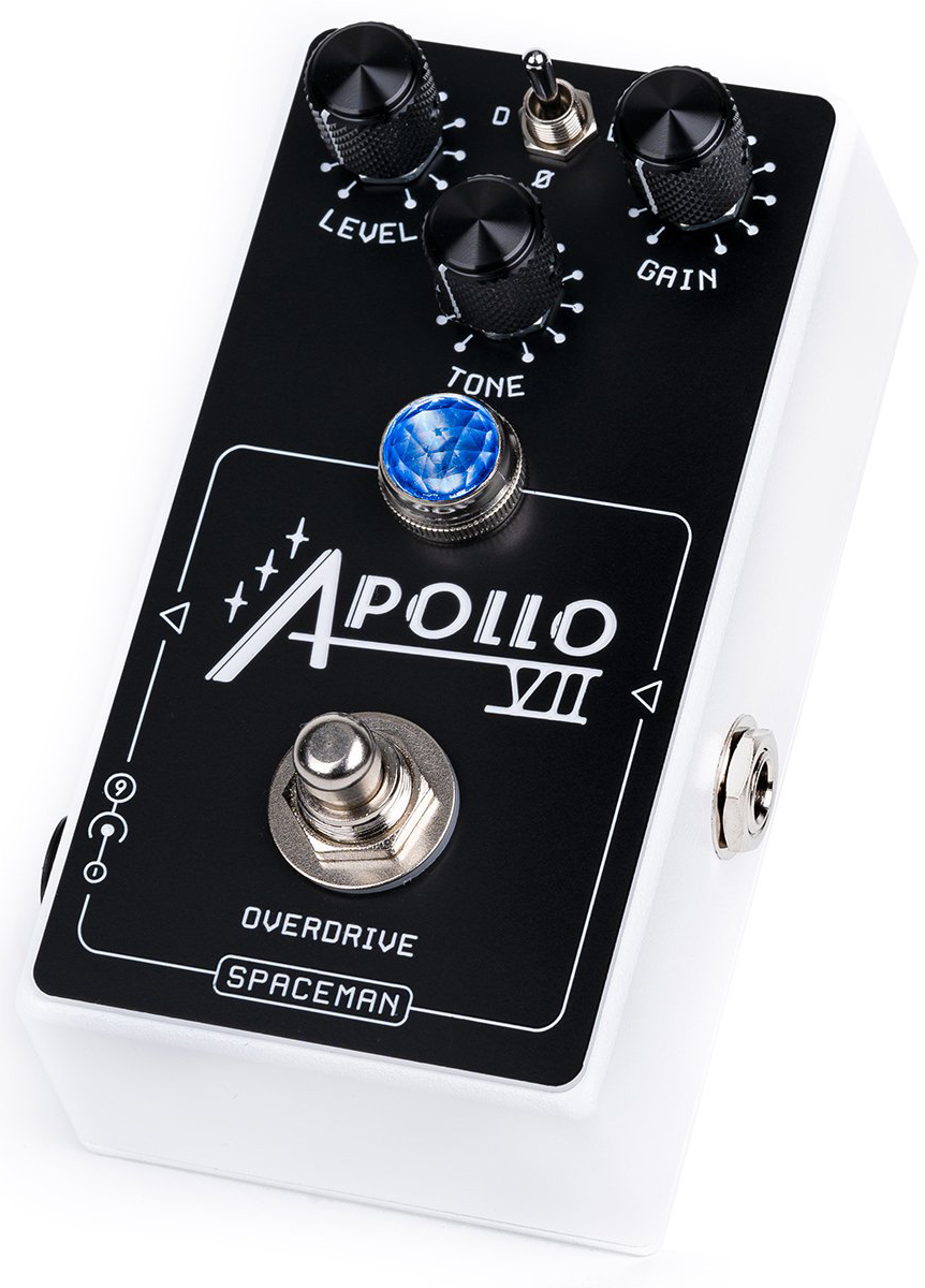 Spaceman Effects Apollo Vii Overdrive Ltd White - PÉdale Overdrive / Distortion / Fuzz - Variation 1