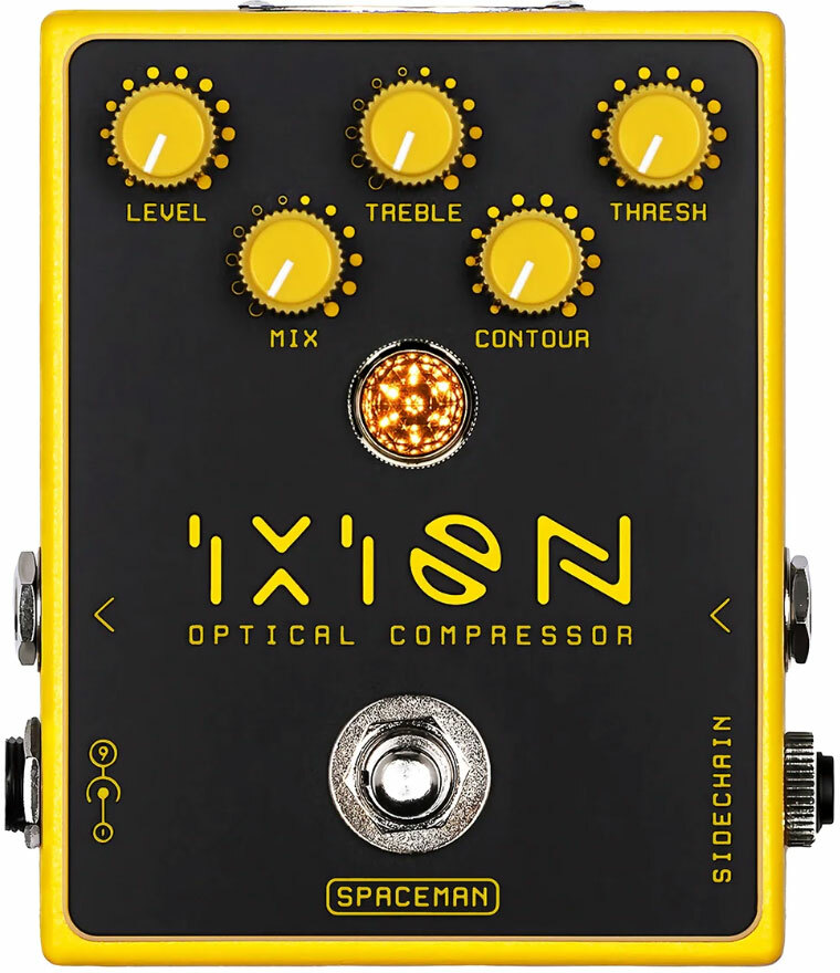 Spaceman Effects Ixion Optical Compressor Yellow - PÉdale Compression / Sustain / Noise Gate - Main picture