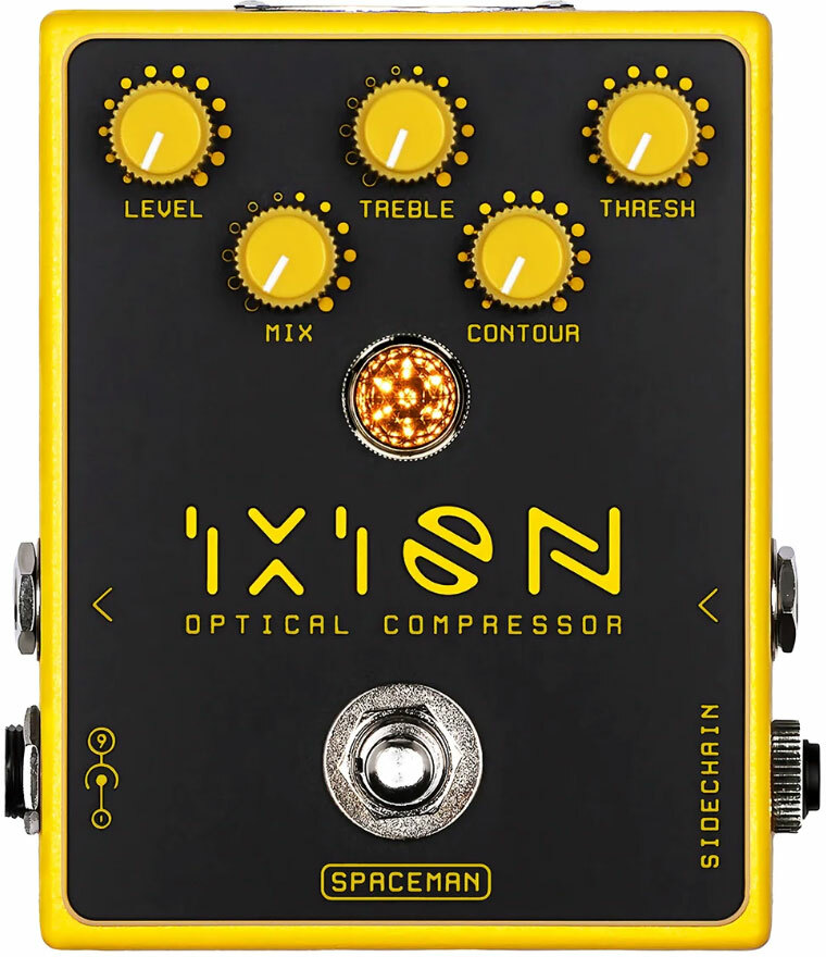 Spaceman Effects Ixion Optical Compressor Yellow - PÉdale Compression / Sustain / Noise Gate - Main picture