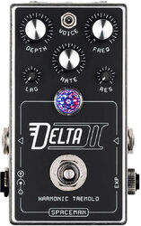 Pédale chorus / flanger / phaser / tremolo Spaceman effects Delta II Harmonic Tremolo - Silver