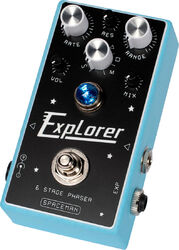 Pédale chorus / flanger / phaser / tremolo Spaceman effects Explorer 6 Stage Phaser - Blue