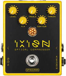Pédale compression / sustain / noise gate  Spaceman effects Ixion Optical Compressor - Yellow