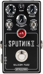 Pédale overdrive / distortion / fuzz Spaceman effects Sputnik I Silicon Fuzz - Black