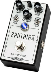 Pédale overdrive / distortion / fuzz Spaceman effects Sputnik I Silicon Fuzz - White