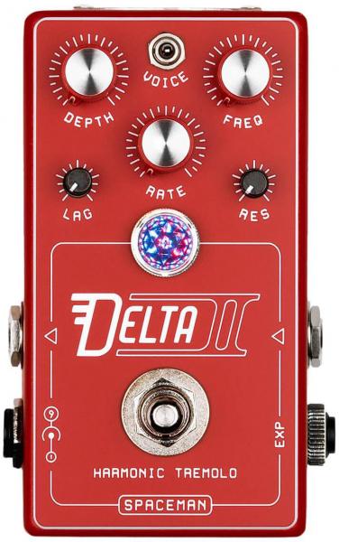 Spaceman effects Delta II Harmonic Tremolo - Red Modulation