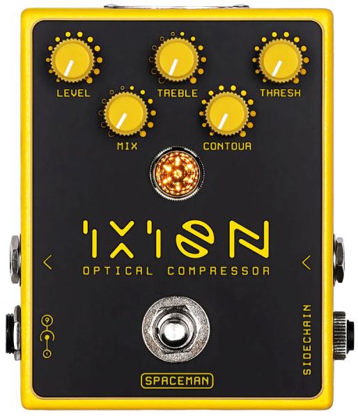 Spaceman effects Ixion Optical Compressor - Yellow Pedal