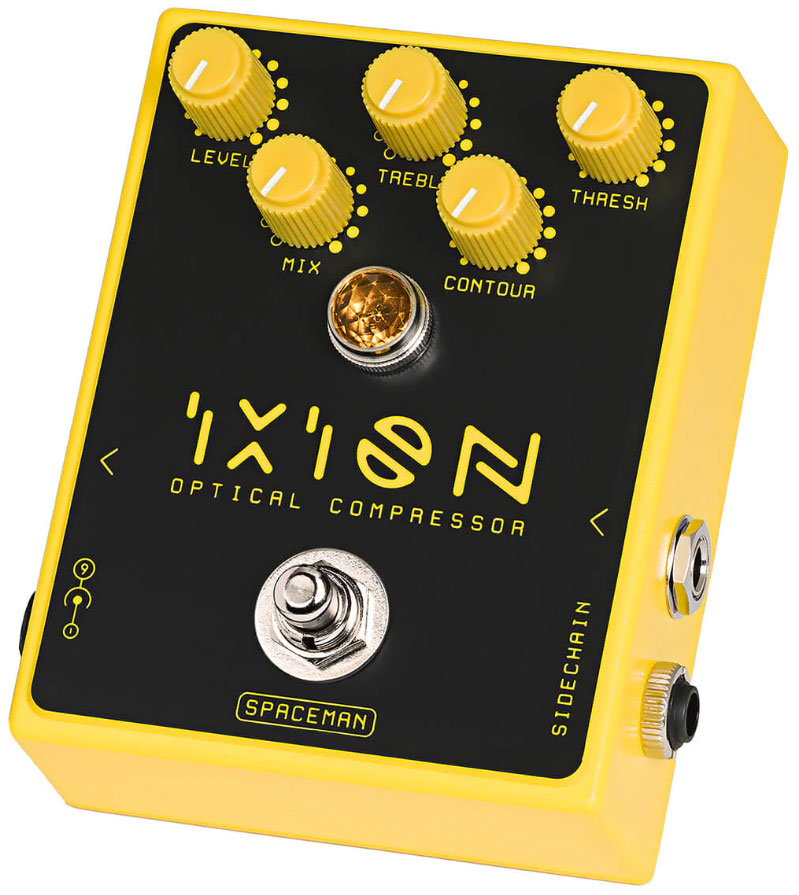 Spaceman Effects Ixion Optical Compressor Yellow - PÉdale Compression / Sustain / Noise Gate - Variation 1