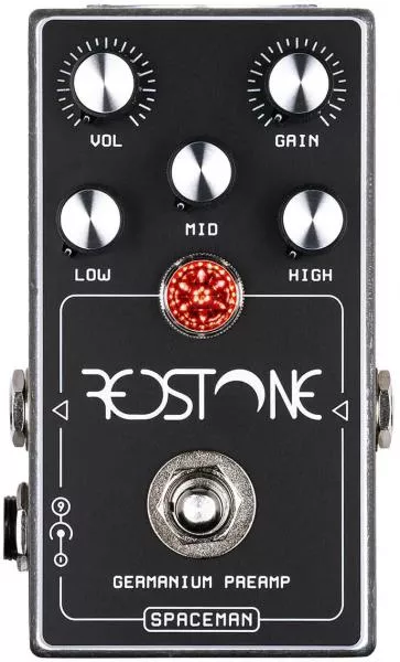 Pédale overdrive / distortion / fuzz Spaceman effects Red Stone Boost/Overdrive - Silver