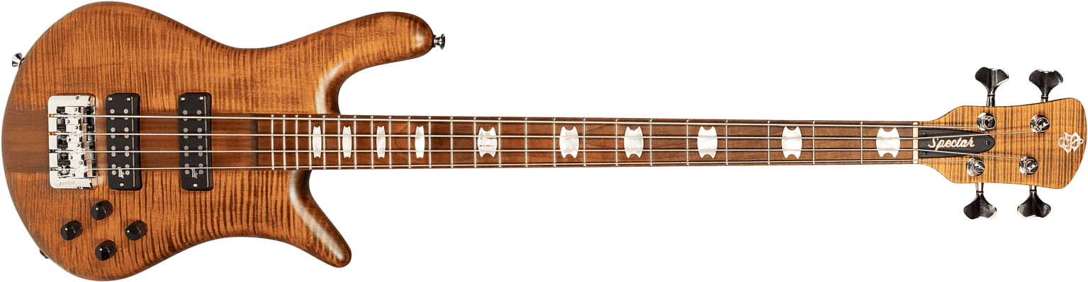 Spector Euro Series Limited Edition - Sienna Edge Burst - Basse Électrique Solid Body - Main picture