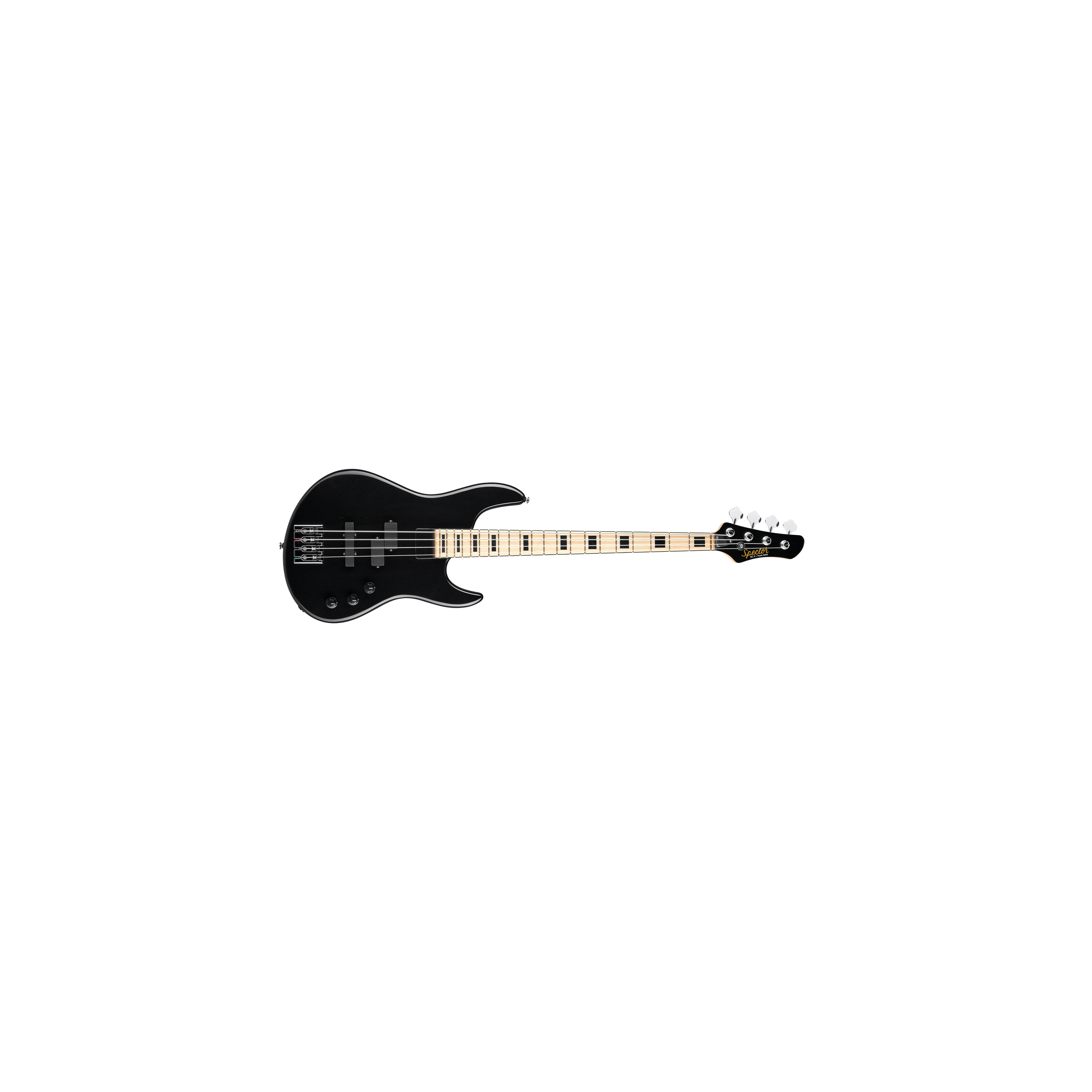 Spector Icon 4 Frank Bello Signature Mn - Black Sapphire - Basse Électrique Solid Body - Main picture