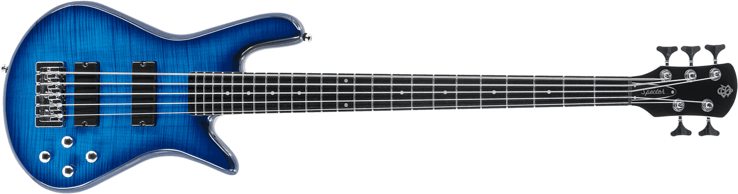 Spector Legend Serie Standard 5 Hh Eb - Blue Stain - Basse Électrique Solid Body - Main picture