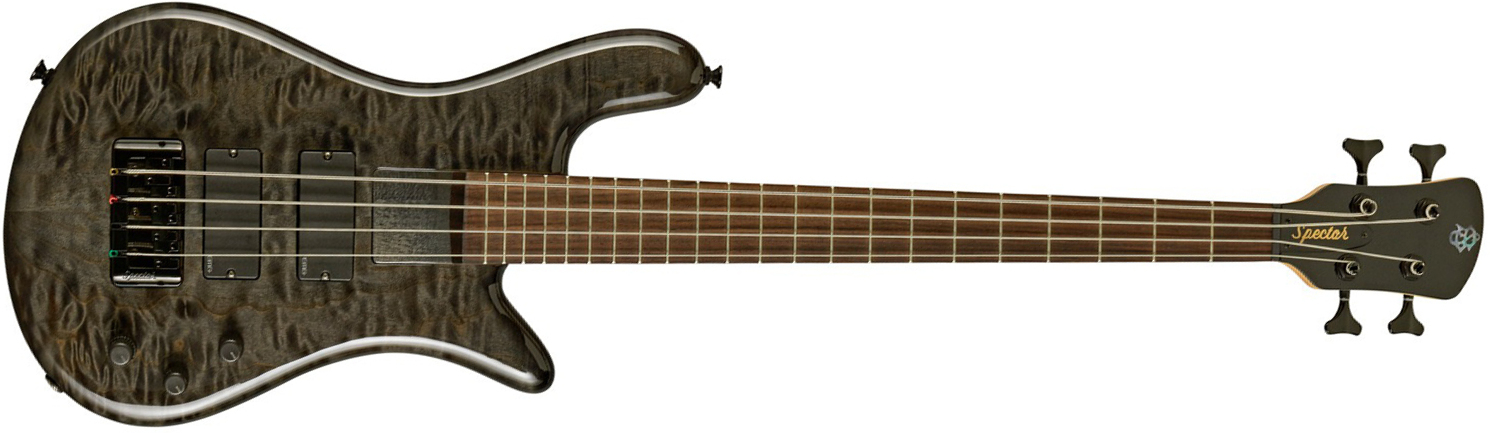 Spector Ns Bantam 4 Diapason Court Active Emg Rw - Black Stain - Basse Électrique Solid Body - Main picture