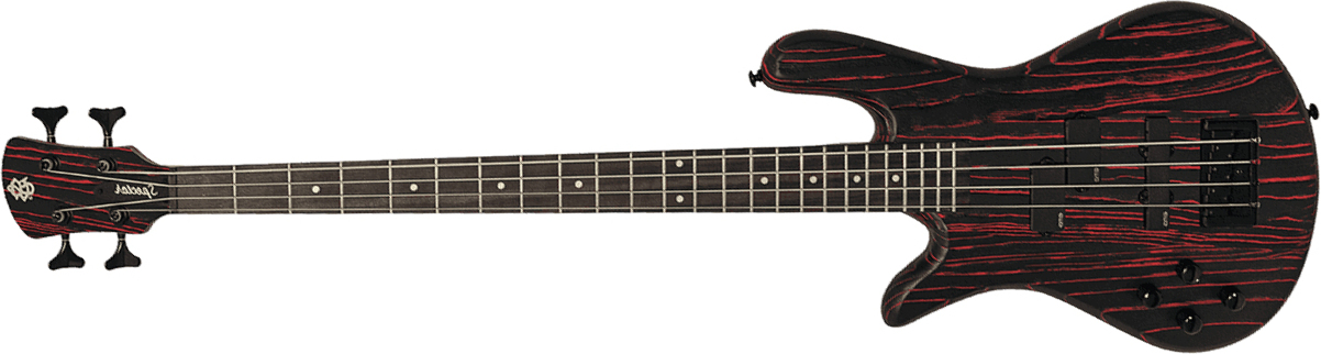 Spector Ns Pulse I 4c Lh Gaucher Active Emg Eb - Cinder Red - Basse Électrique Solid Body - Main picture