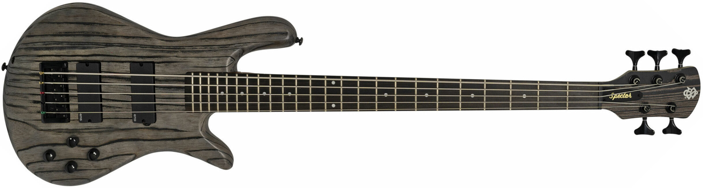 Spector Ns Pulse I 5c Active Emg Eb - Charcoal Grey - Basse Électrique Solid Body - Main picture