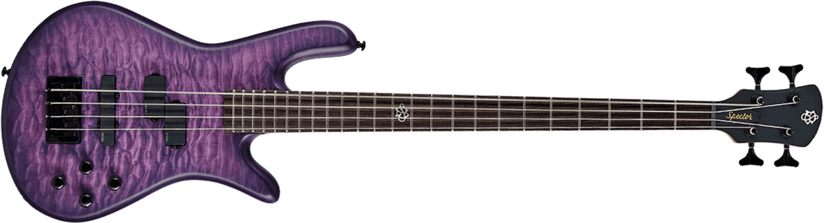 Spector Ns Pulse Ii 4c Active Emg Eb - Ultra Violet Matte - Basse Électrique Solid Body - Main picture