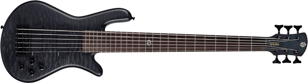 Spector Ns Pulse Ii 6c Active Emg Eb - Black Stain Matte - Basse Électrique Solid Body - Main picture