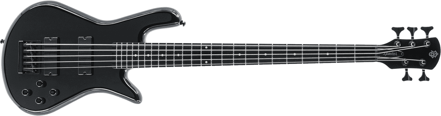 Spector Performer Serie 5 Hh Eb - Black - Basse Électrique Solid Body - Main picture