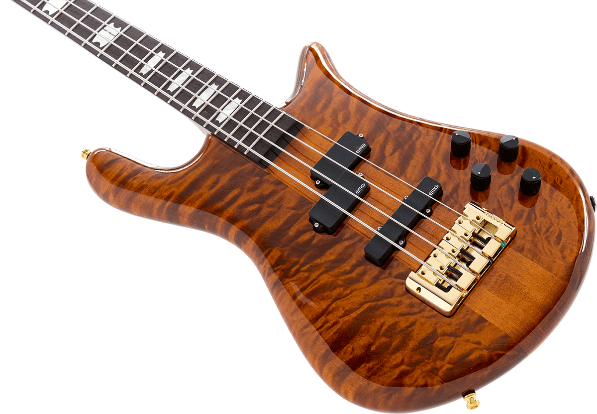 Spector Doug Wimbish Euro4 Lx Signature Active Emg Mn - Amber Stain - Basse Électrique Solid Body - Variation 2