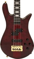 Basse électrique solid body Spector                        EURO SERIE LT 4 RW - Red fade gloss