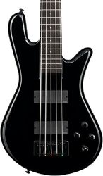 Basse électrique solid body Spector                        NS Ethos HP 5 - Solid black gloss