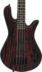 Basse électrique solid body Spector                        NS Pulse I 4 - Cinder red