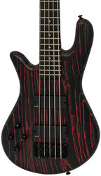 Basse électrique solid body Spector NS Pulse I 5 LH - Cinder red