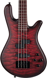 Basse électrique solid body Spector                        NS Pulse II 4 - Black cherry matte