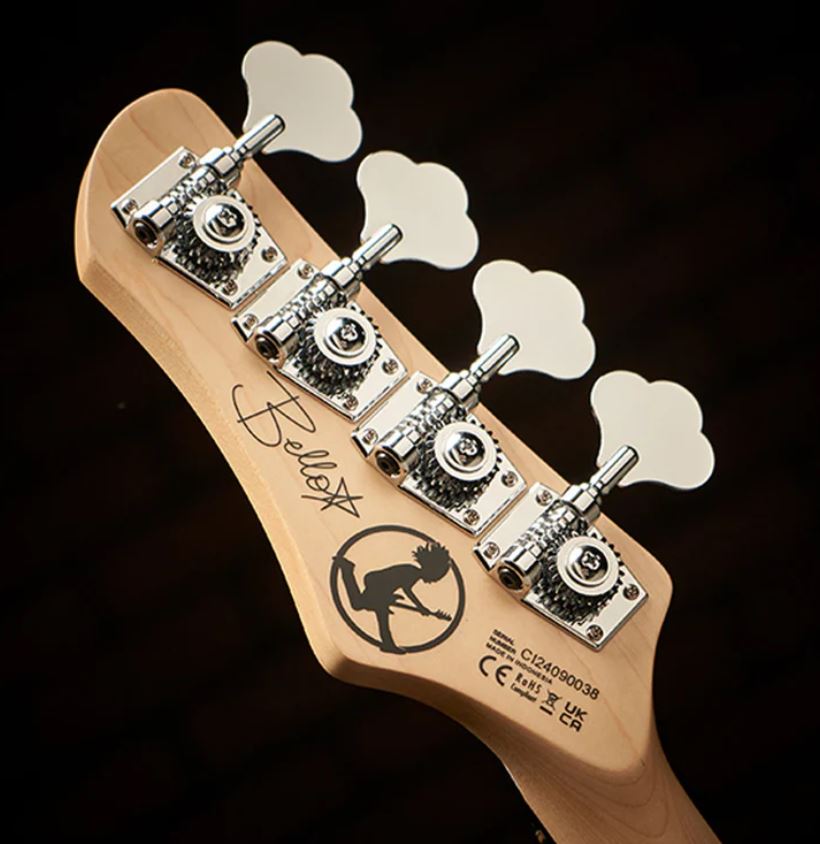 Spector Icon 4 Frank Bello Signature Mn - Black Sapphire - Basse Électrique Solid Body - Variation 2
