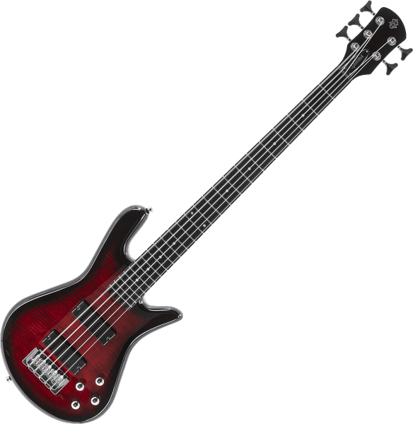 Spector LEGEND SERIE STANDARD 5 - black cherry Solid body electric 