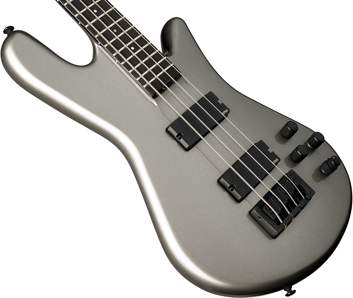 Spector Ns Ethos Hp 4 Eb - Gunmetal Grey Gloss - Basse Électrique Solid Body - Variation 2