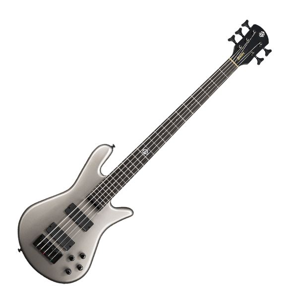 Spector NS Ethos HP 5 - gunmetal grey gloss Solid body electric bass