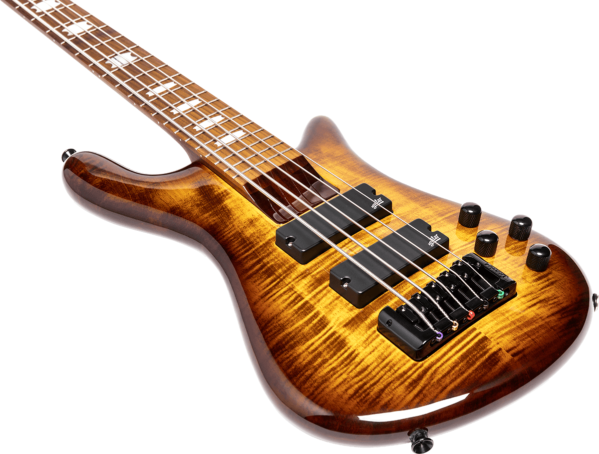 Spector Ns Eurobolt 5c Active Aguilar Mn - Tobacco Sunburst - Basse Électrique Solid Body - Variation 2