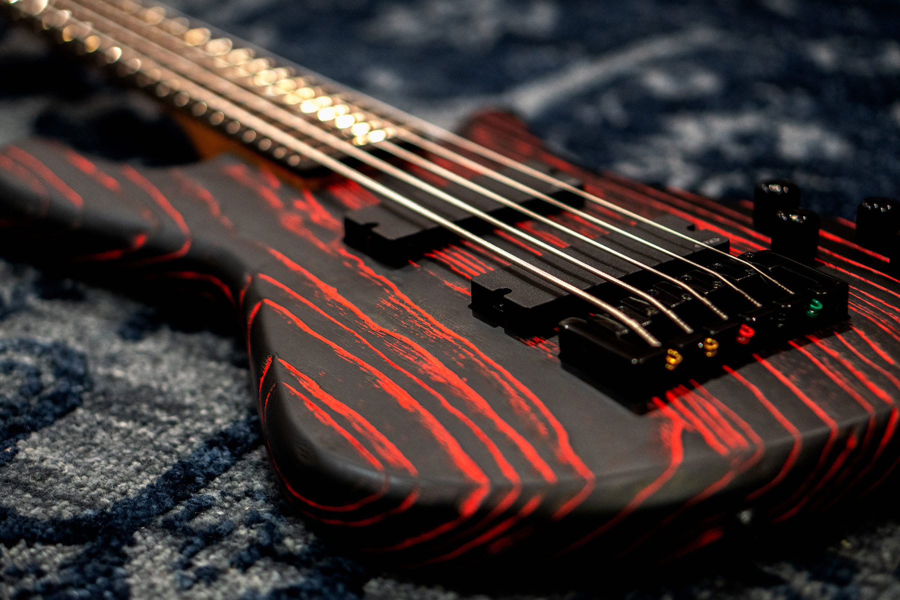 Spector Ns Pulse I 5c Active Emg Eb - Cinder Red - Basse Électrique Solid Body - Variation 2