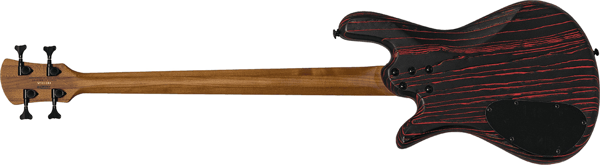 Spector Ns Pulse I 5c Lh Gaucher Active Emg Eb - Cinder Red - Basse Électrique Solid Body - Variation 1