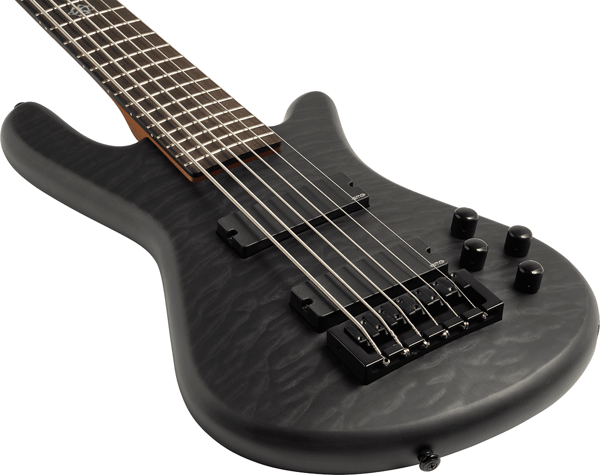 Spector Ns Pulse Ii 6c Active Emg Eb - Black Stain Matte - Basse Électrique Solid Body - Variation 2