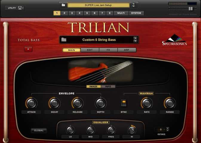 Spectrasonics Trilian - Instrument Virtuel - Main picture